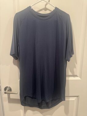 lululemon athletica Short Sleeve Crew Tee — Navy Blue